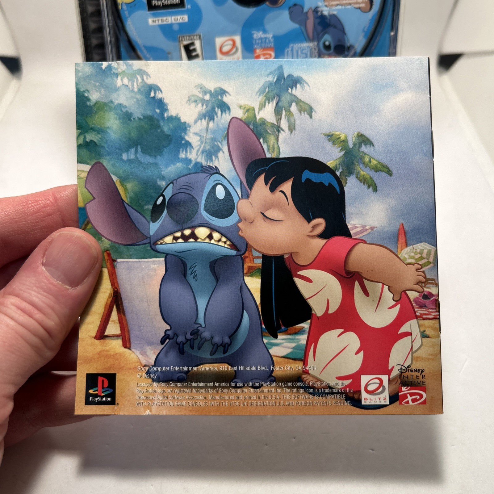 Disney’s Lilo & Stitch (Sony PlayStation 1, 2002) Complete Tested Fast Shipping!