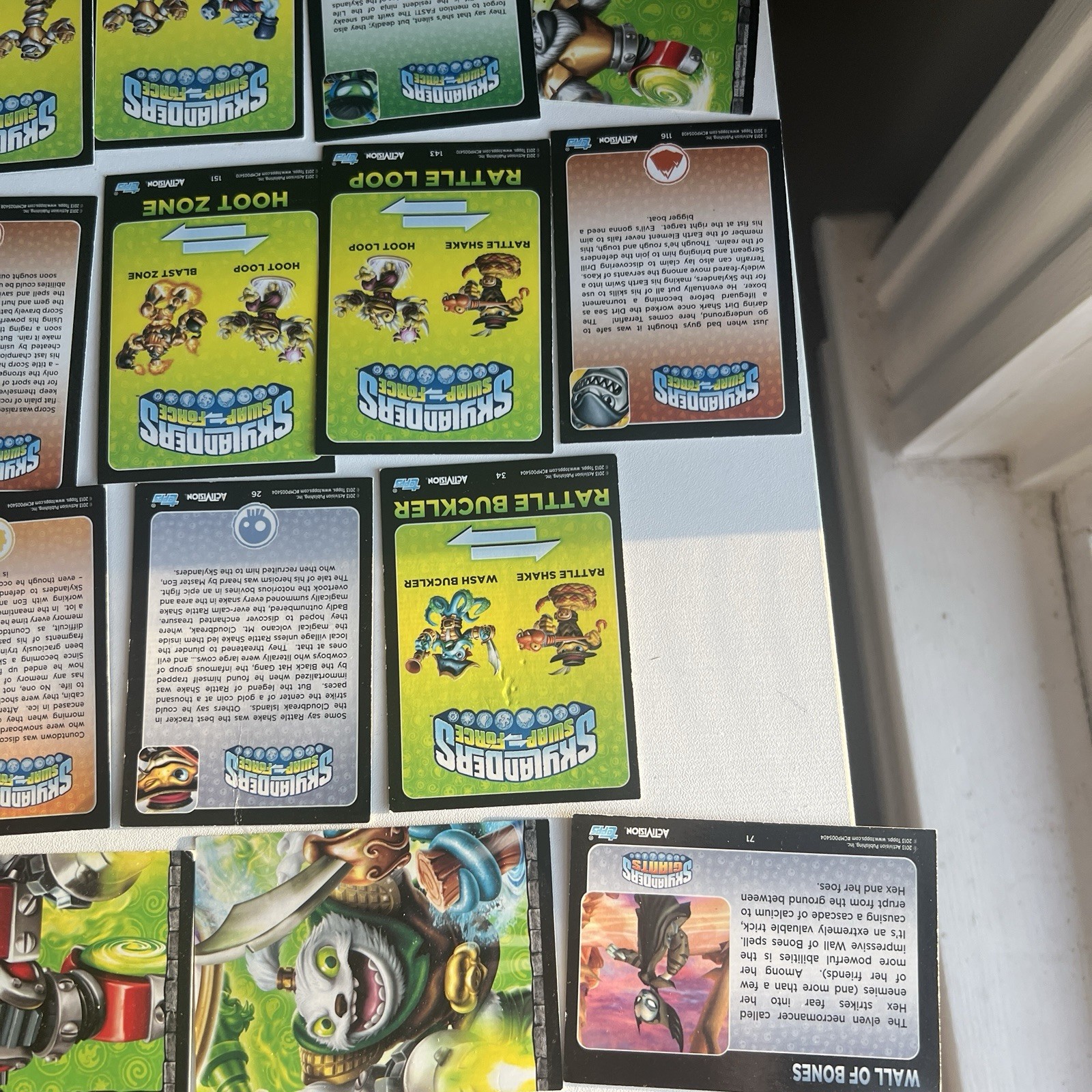 Skylanders Trading Card Lot 31 Spyro’s Adventure