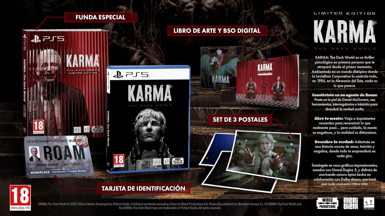 KARMA: The Dark World – Limited Edition (Sony Playstation 5) (UK IMPORT)