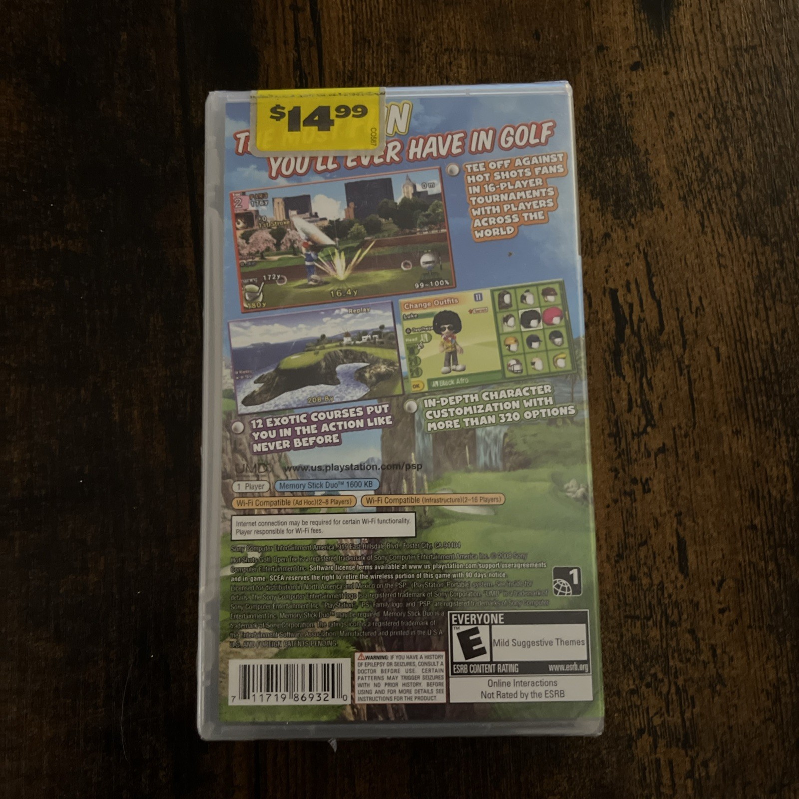 Hot Shots Golf: Open Tee 2 (Sony PSP, 2008)