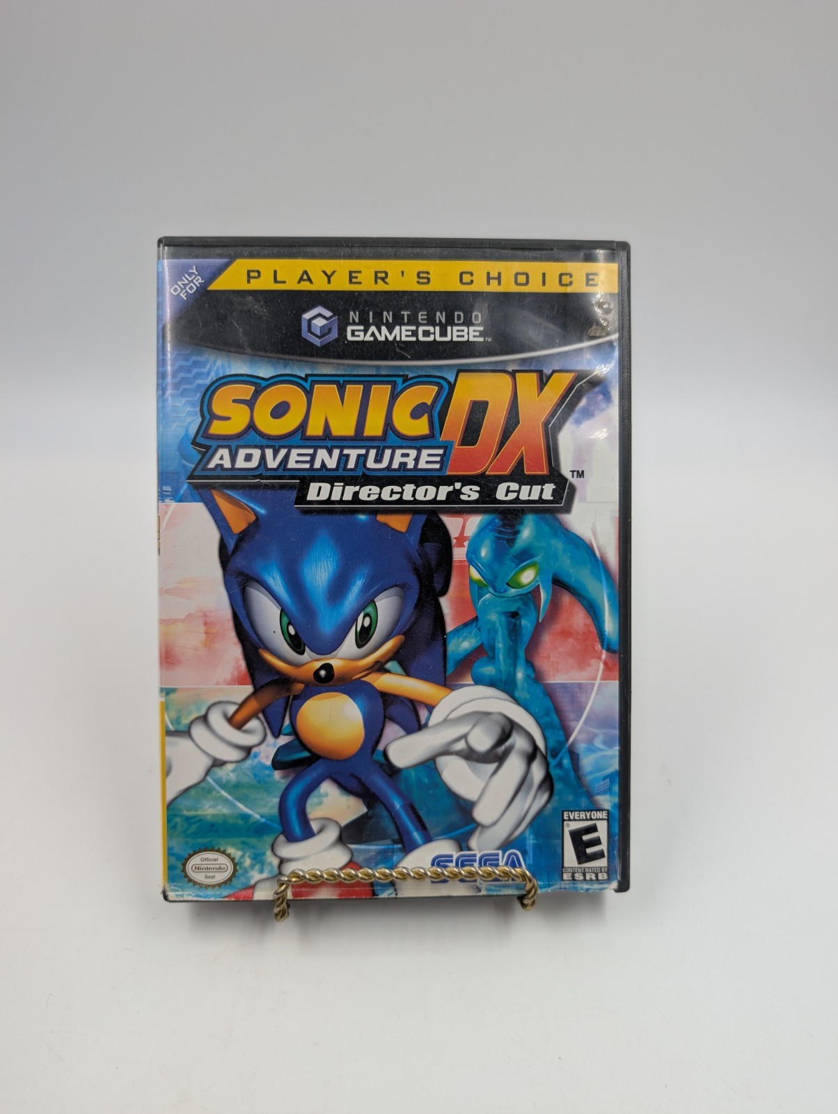 Sonic Adventure DX Players Choice GameCube Nintendo No Manual