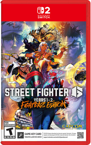 Street Fighter 6 Years 1-2 Fighters Ed (Nintendo Switch 2) [Game-Key Card] *NEW*