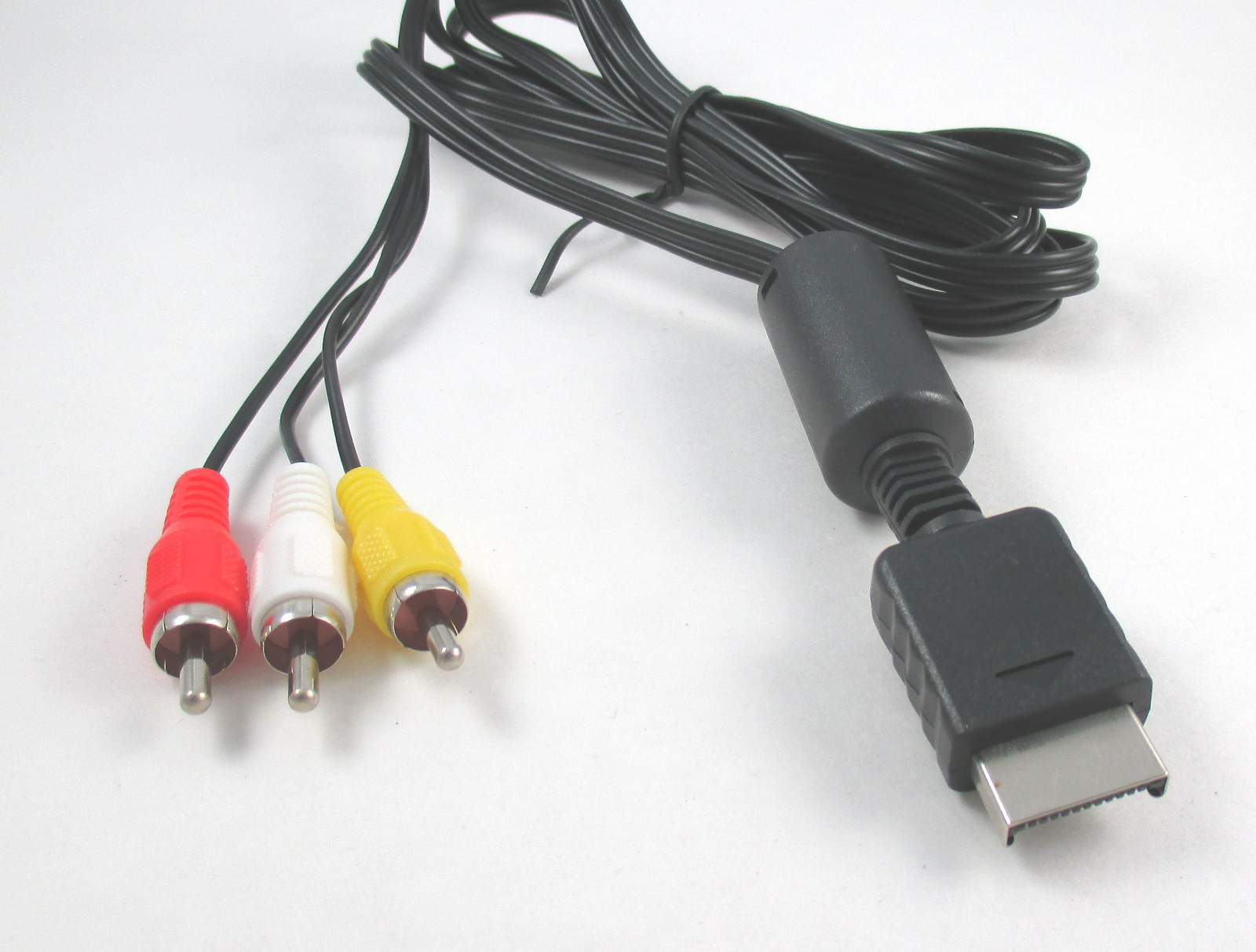 SUPER SLIM PS3 Playstation 3 Hookup Kit Power Cord Composite RCA AV Cable
