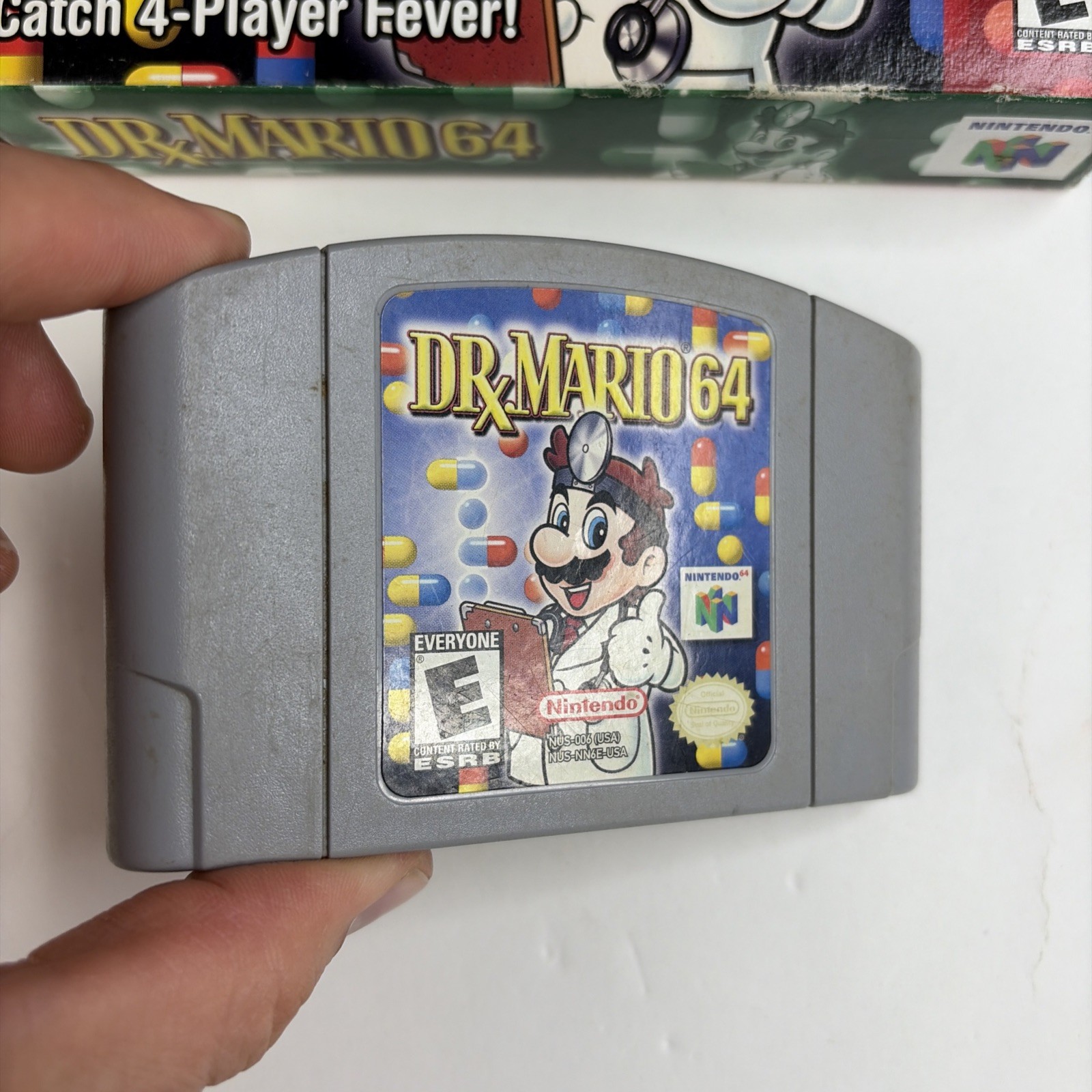 Dr Mario (Nintendo 64 N64) in Original Box Authentic