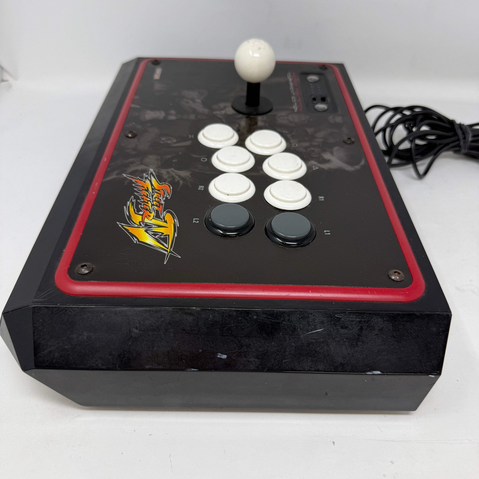Mad Catz Street Fighter Black Arcade Fightstick Tournament Edtion For PS3