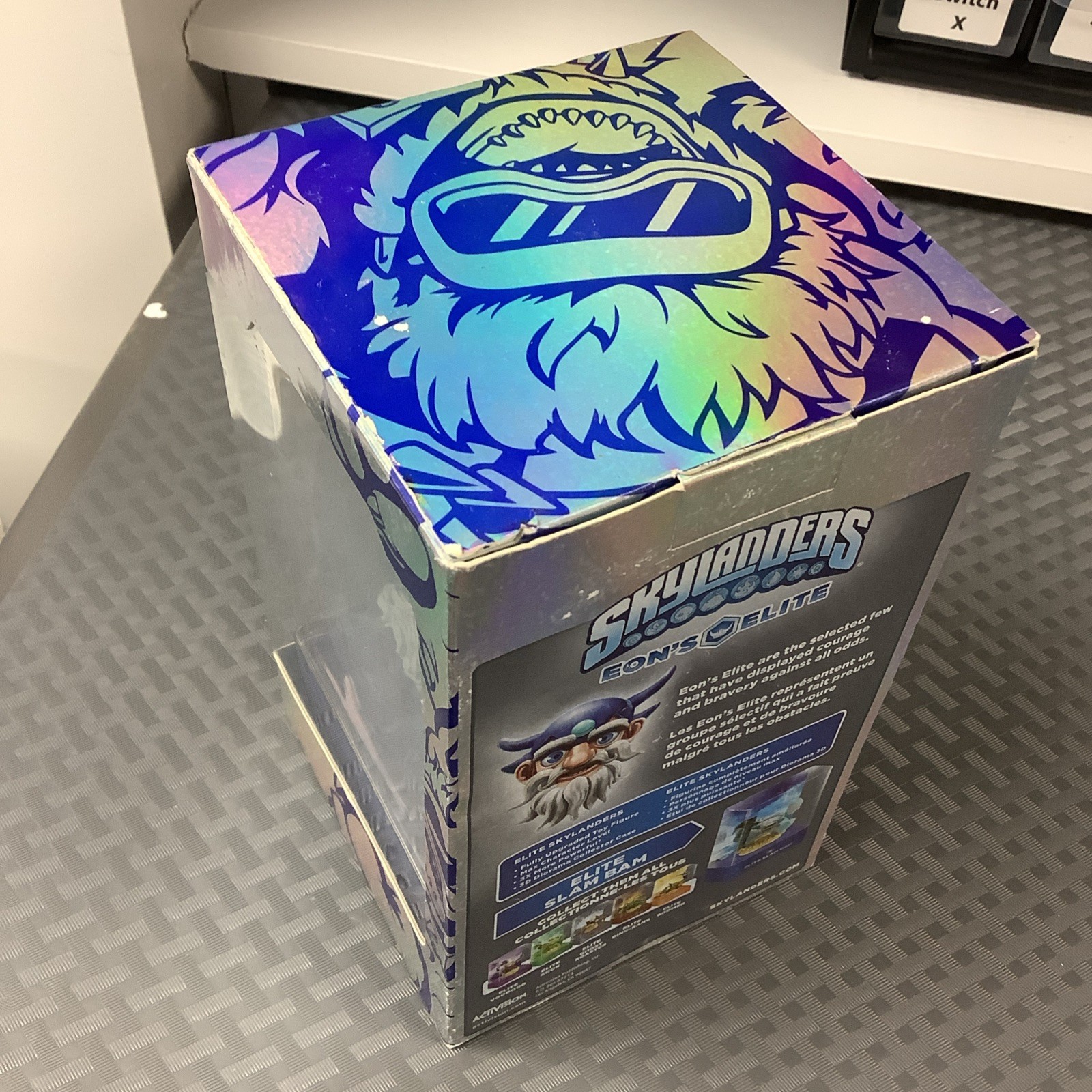 Skylanders Eon’s Elite – Elite Slam Bam Figure Activision! Authentic! Open Box!