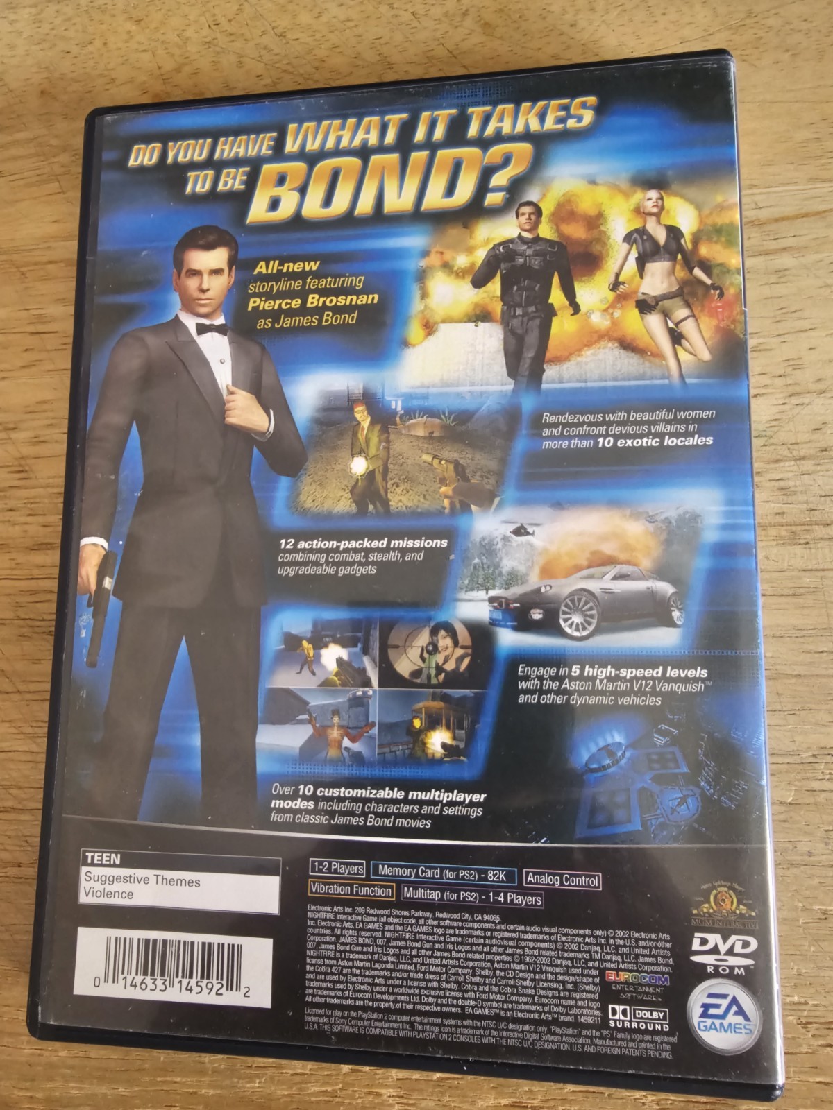 007: NightFire (Sony PlayStation 2, 2002)