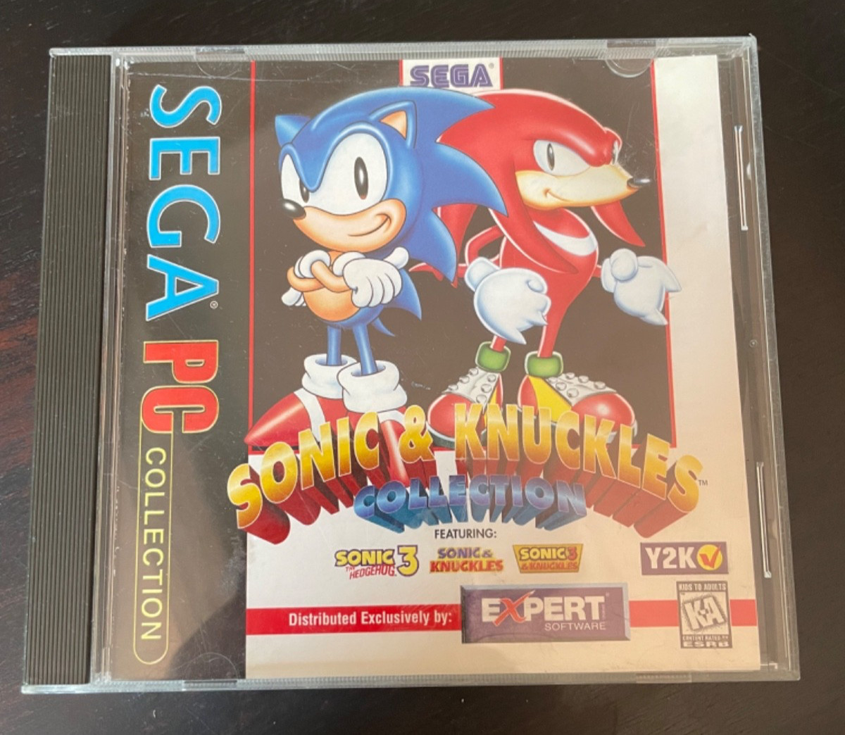 2000 Sonic & Knuckles Collection 3-in-1 PC Video Game Sonic the Hedgehog 3