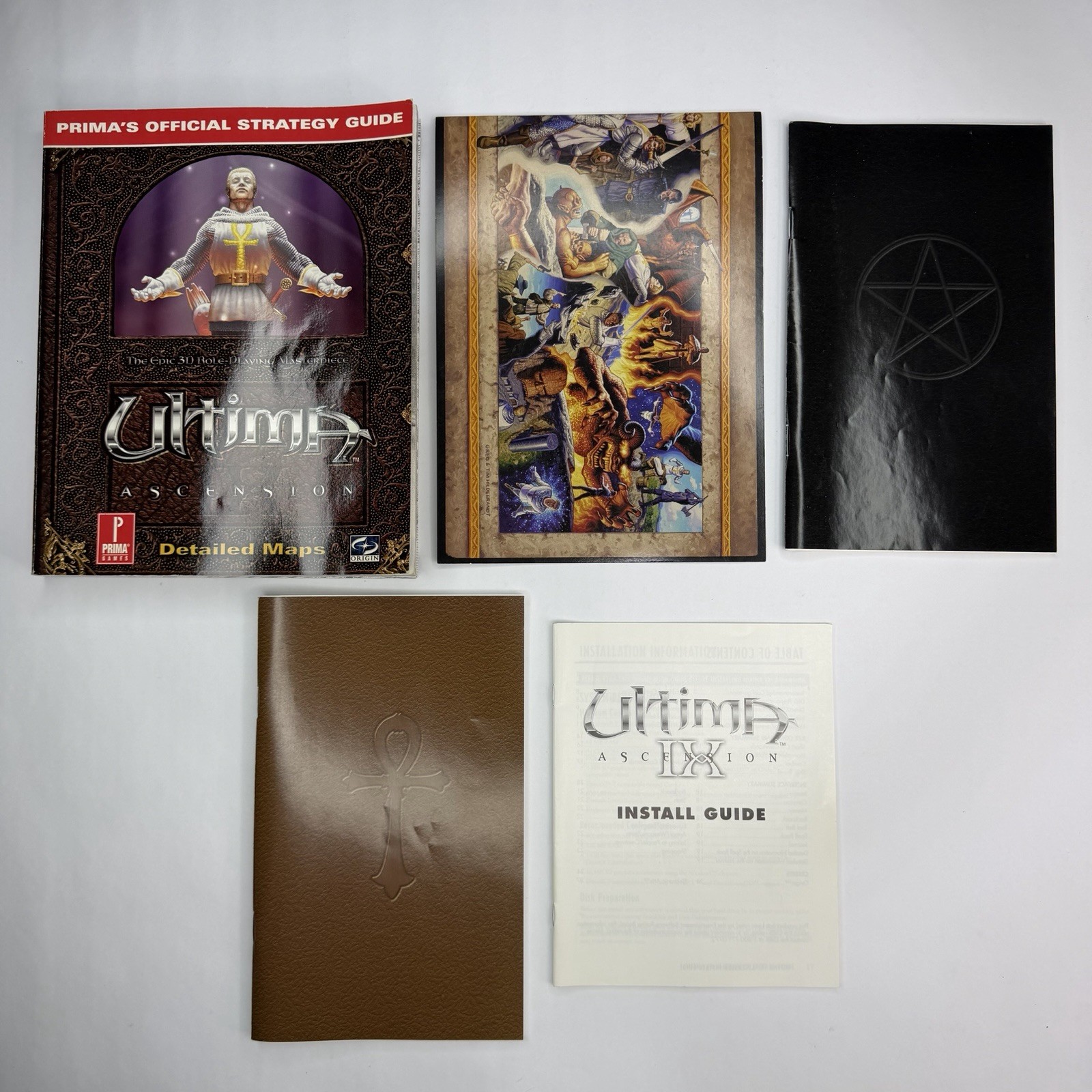 Origin Ultima IX: Ascension PC Big Box w/Prima’s Guide – INCOMPLETE