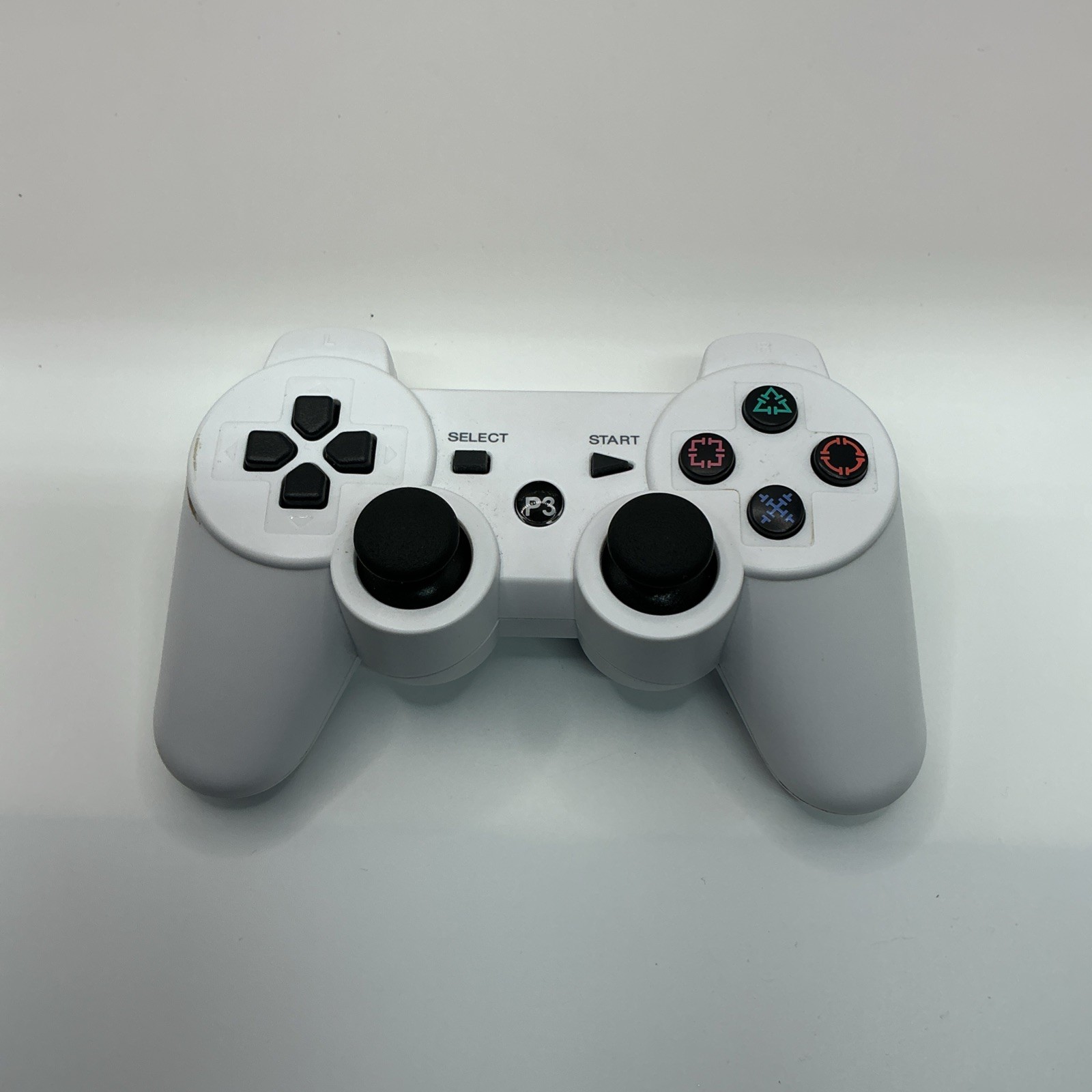 Third-Party PS3 Controller White PS3 PlayStation 3 Tested Working Well