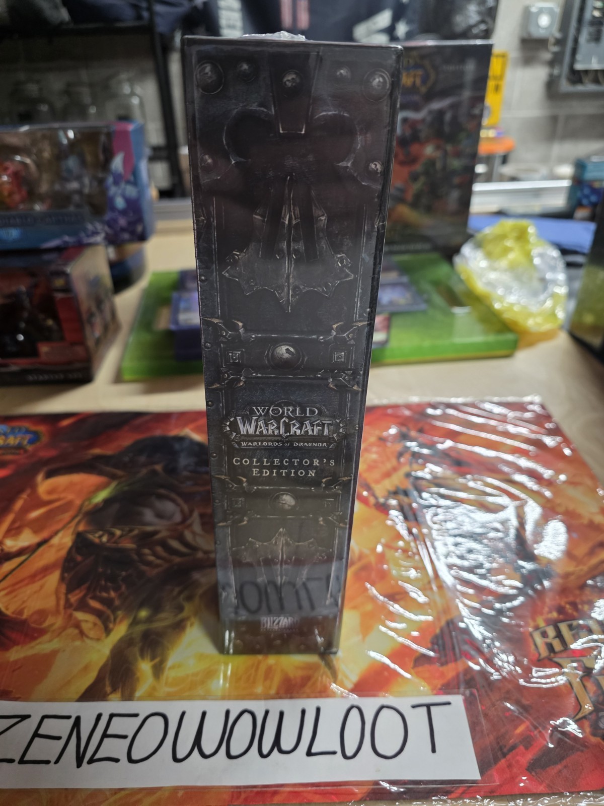 WORLD OF WARCRAFT WARLORDS OF DRAENOR COLLECTOR’S EDITION NEW SEALED LOOK WOW