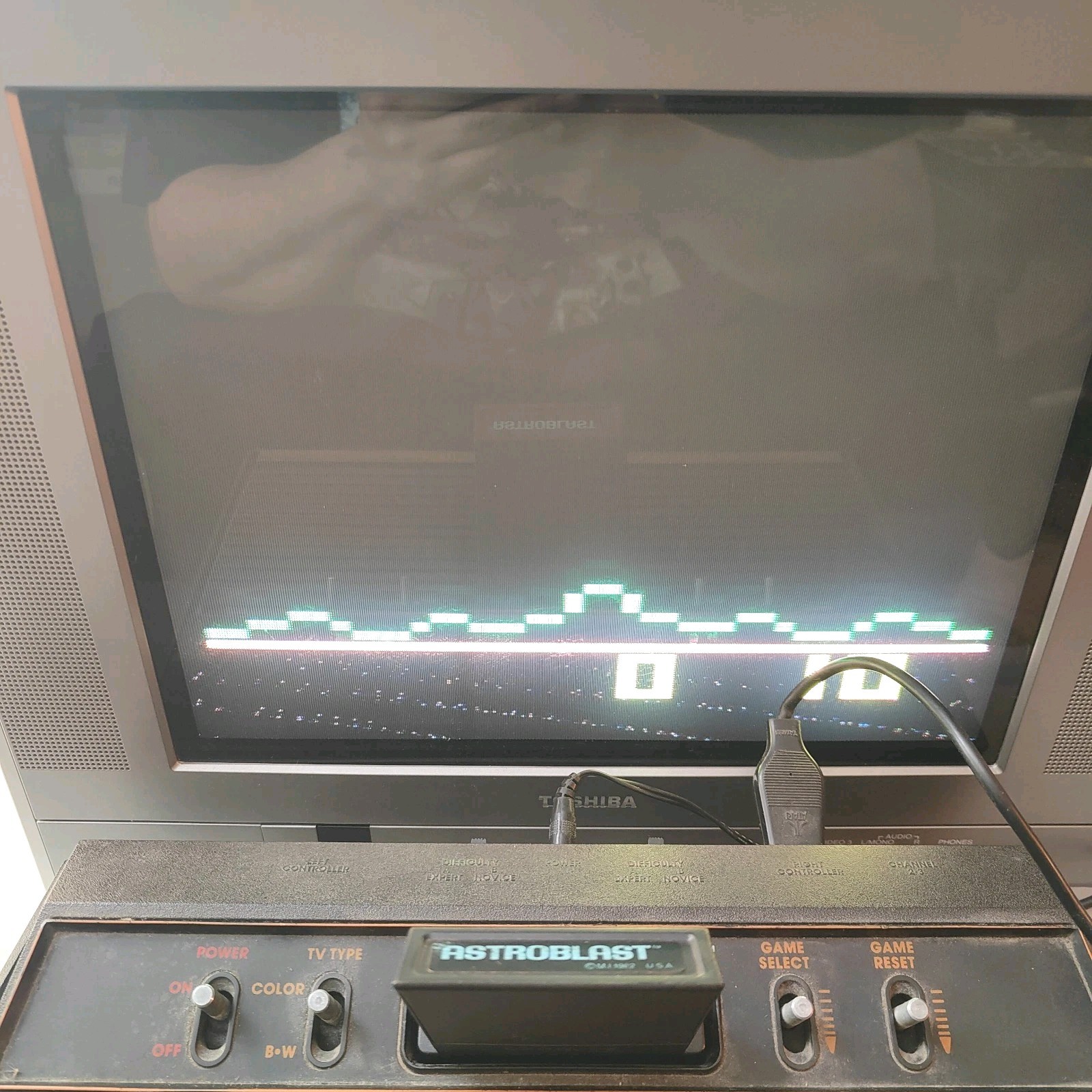 Astroblast W/ Manual Atari 2600 – TESTED WORKS
