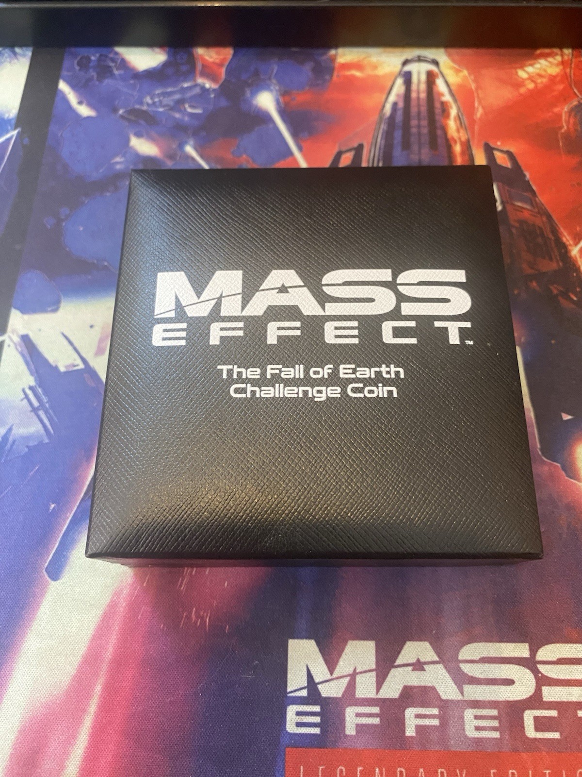 Mass Effect The Fall Of Earth Challenge Coin Great Condition