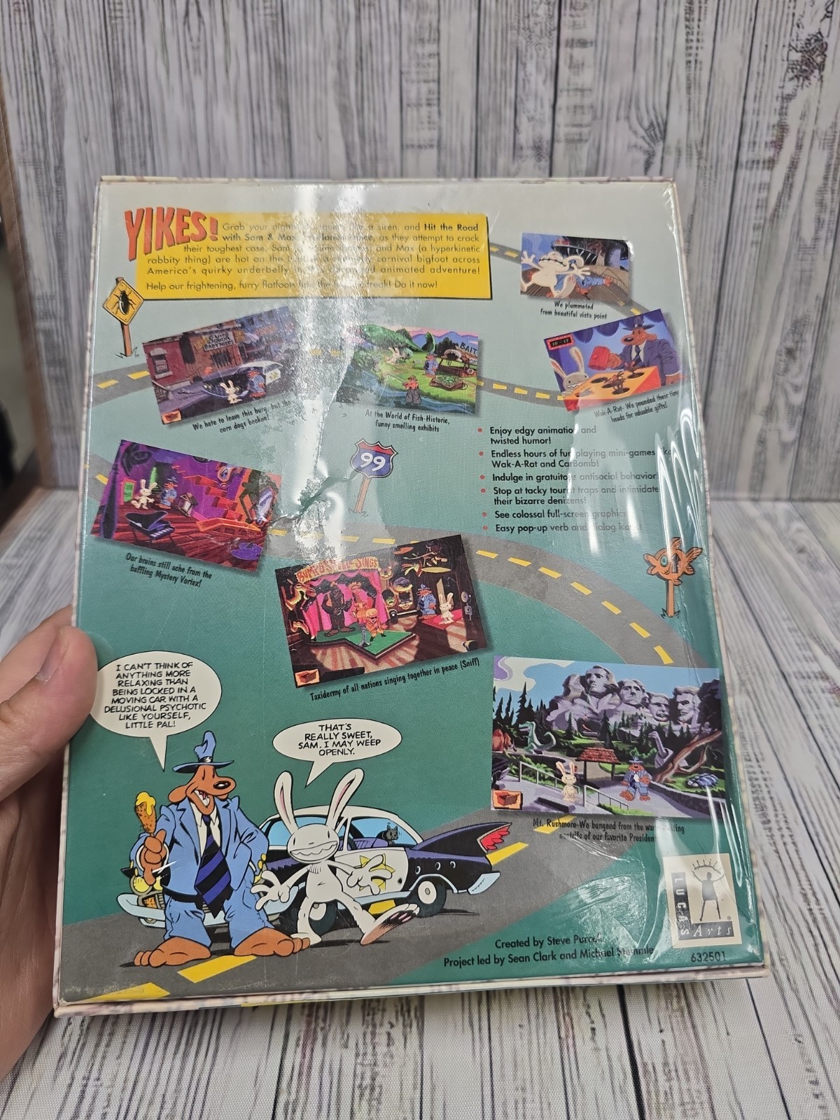 Sam & Max Hit the Road PC Games T50