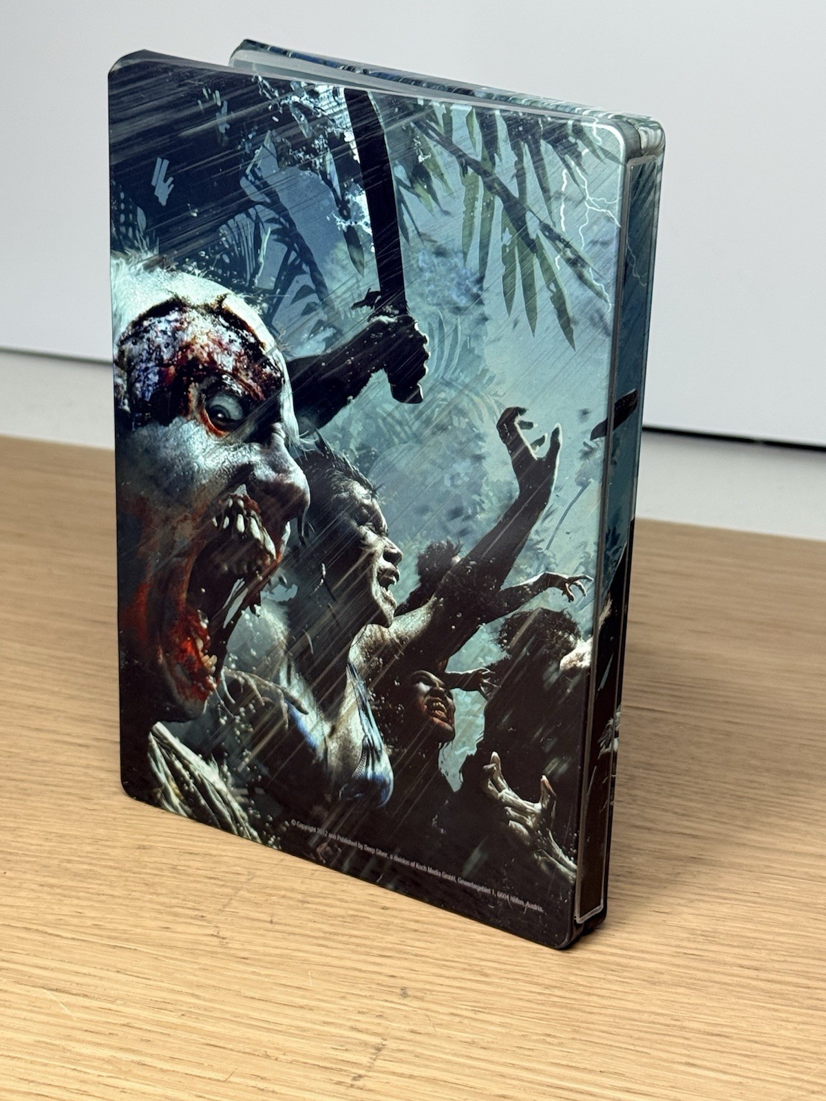 New! Dead Island Riptide – Collectible Steelbook Case (Game Not Included)