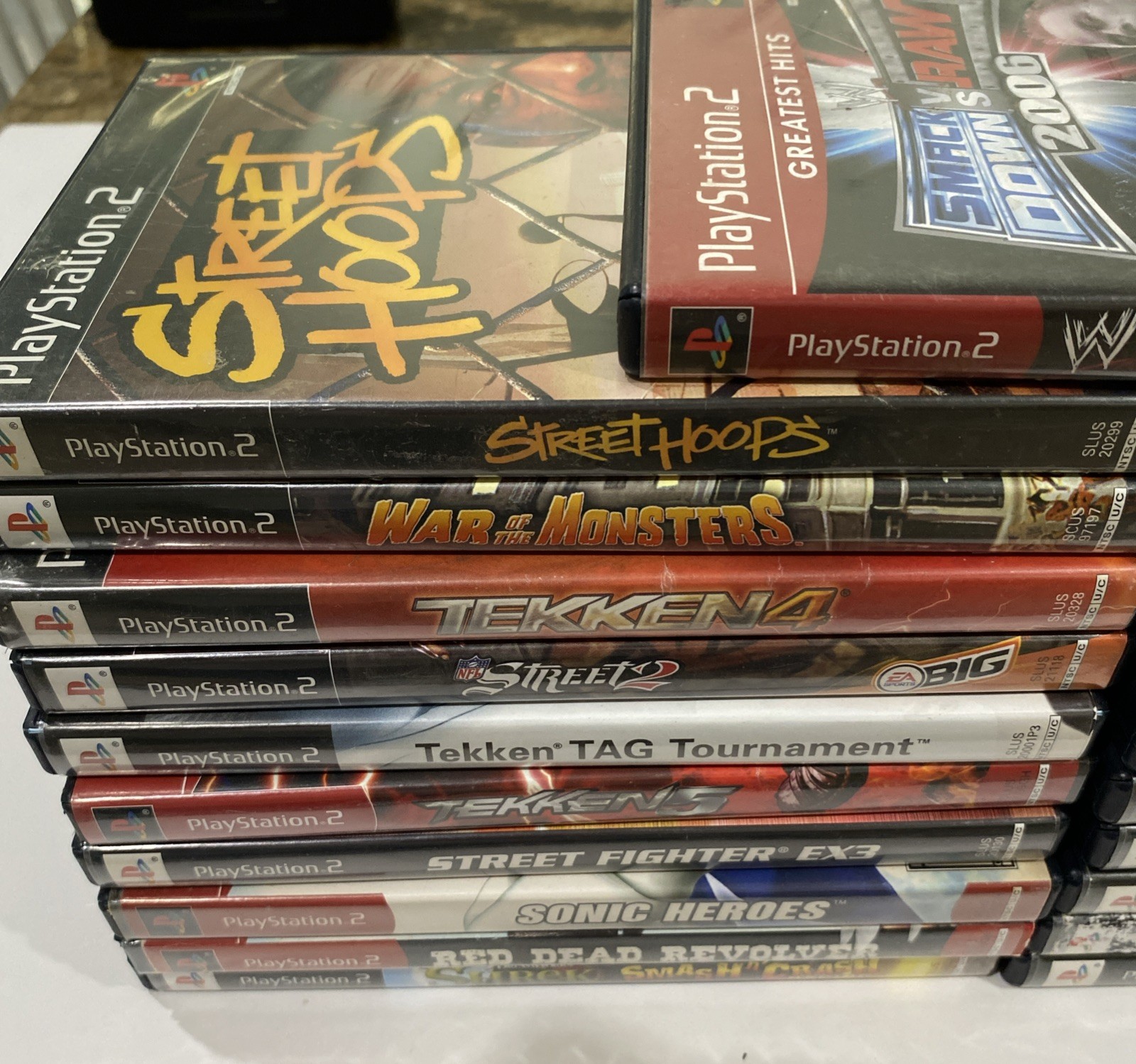 Lot Of 21 PS2 Cases 15 Manuals & Artwork – No Games – Free Shipping