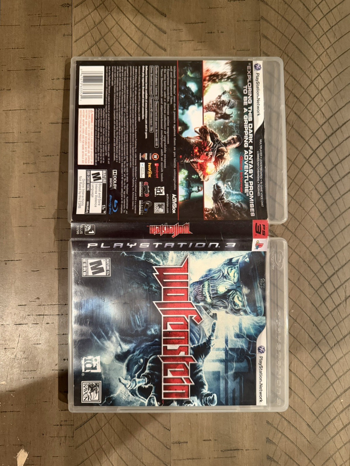 Wolfenstein; CIB (Sony PlayStation 3, 2009)