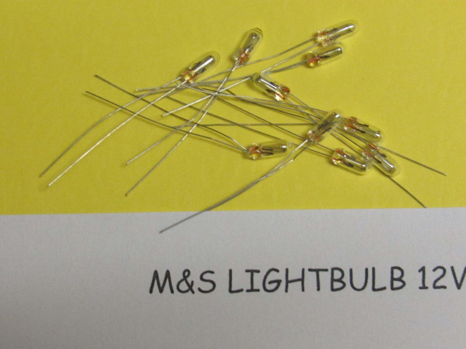 (10) M&S MC602 LIGHTBULBS 3X8mm Chime Button DMC Door Intercom BD3BN, D3BN, DS3B