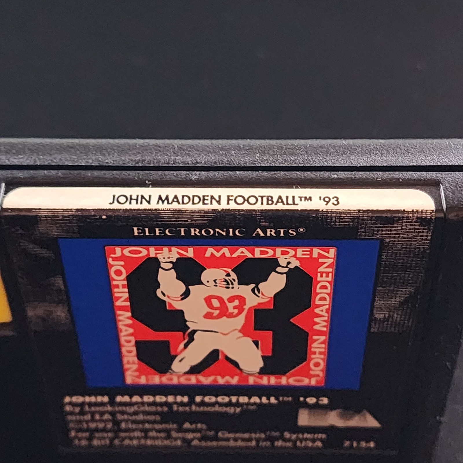 John Madden Football ’93 Sega Genesis, 1993