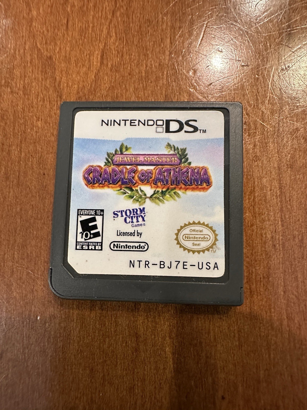 Nintendo DS Cradle Of Athena Game Storm City Tested Working