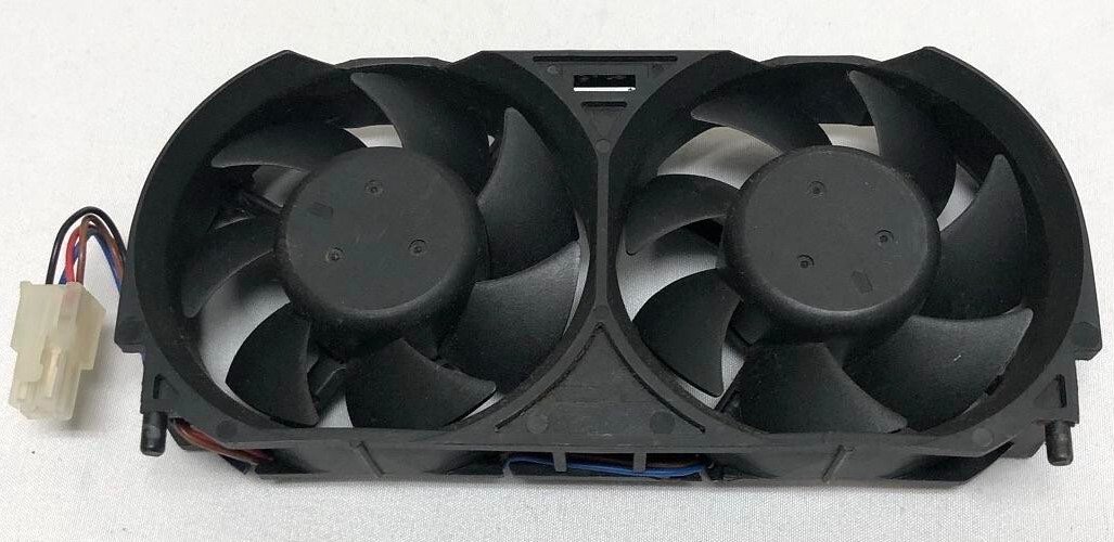 OEM Xbox 360 Fat OG 4-Pin INTERNAL DOUBLE FAN Cooling X801127-001 X807581 Part