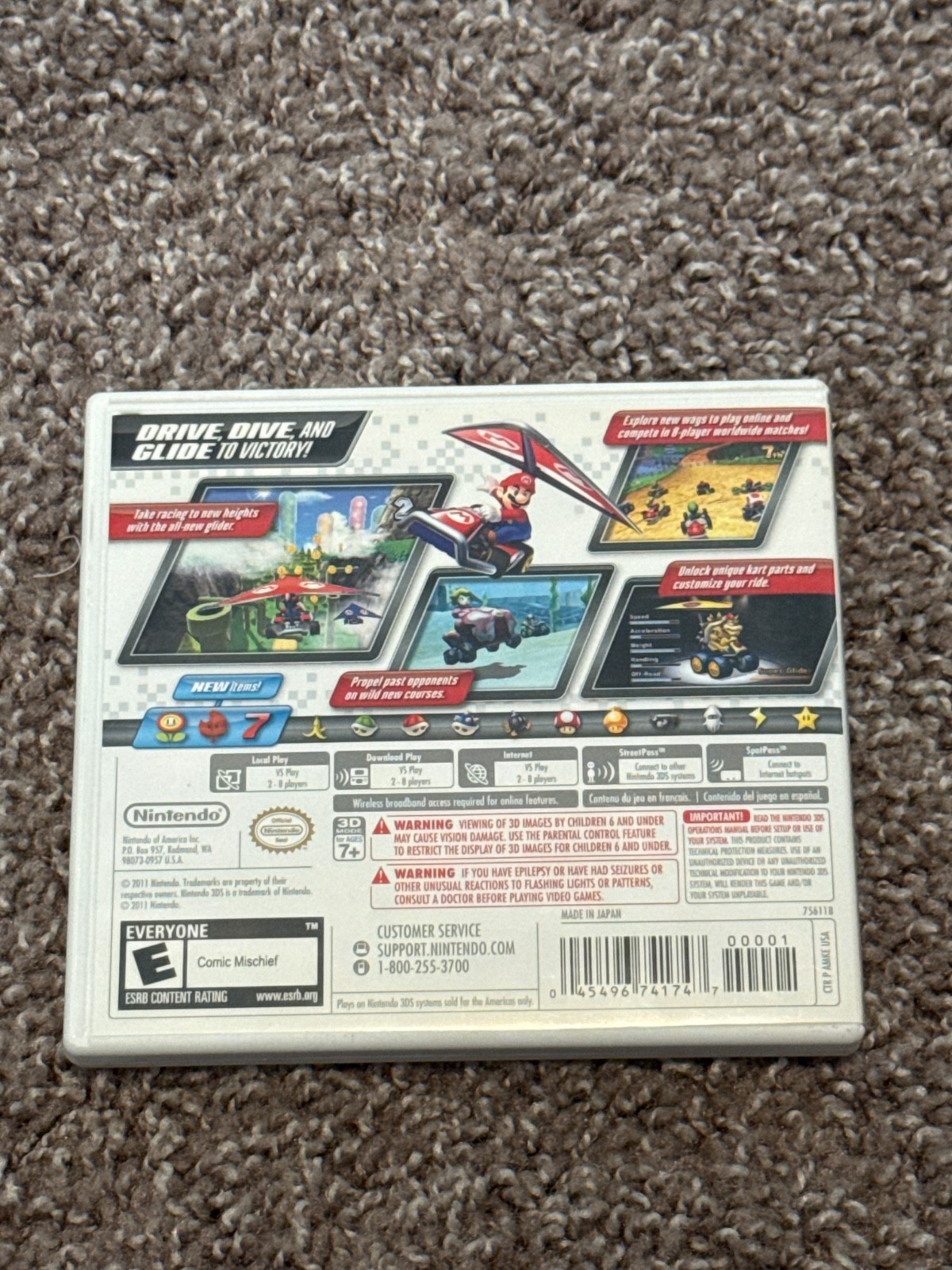Mario Kart 7 – Nintendo 3DS