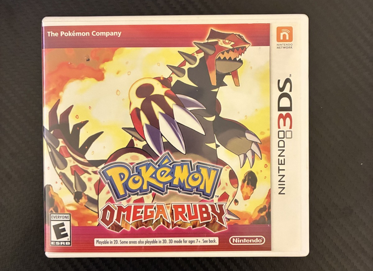 Pokemon Omega Ruby (Nintendo 3DS, 2014) Authentic, Tested and Working, CIB