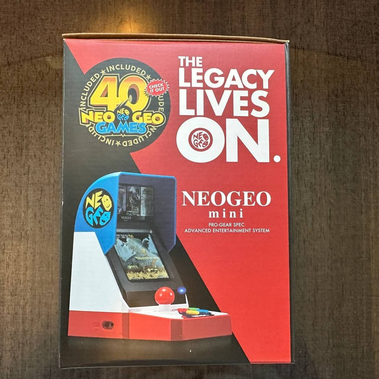 NEOGEO Mini Pro-Gear Spec Classic Japanese Edition SNK 40th Anniversary Sealed