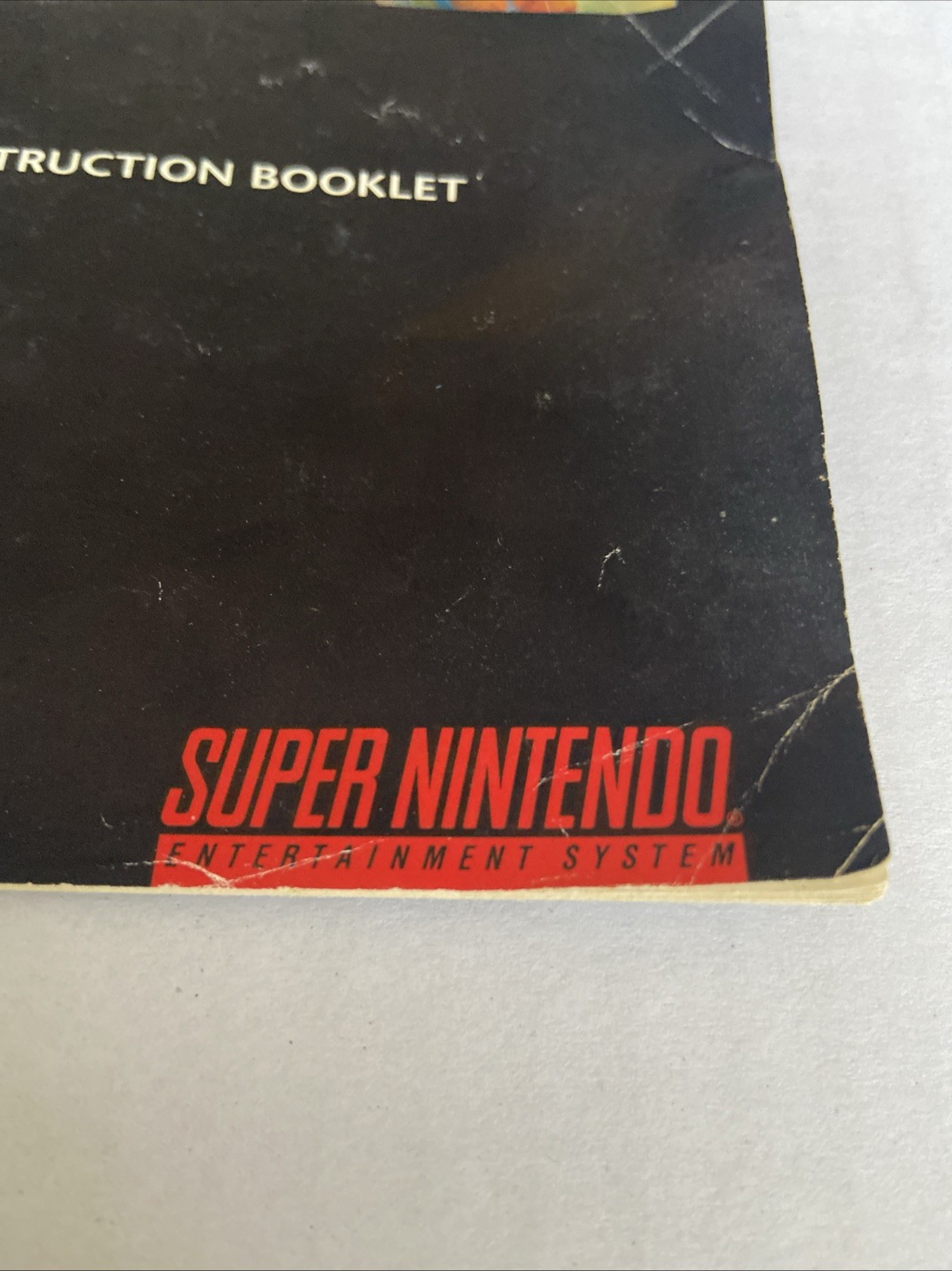 Kendo Rage SNES Instruction Manual ONLY