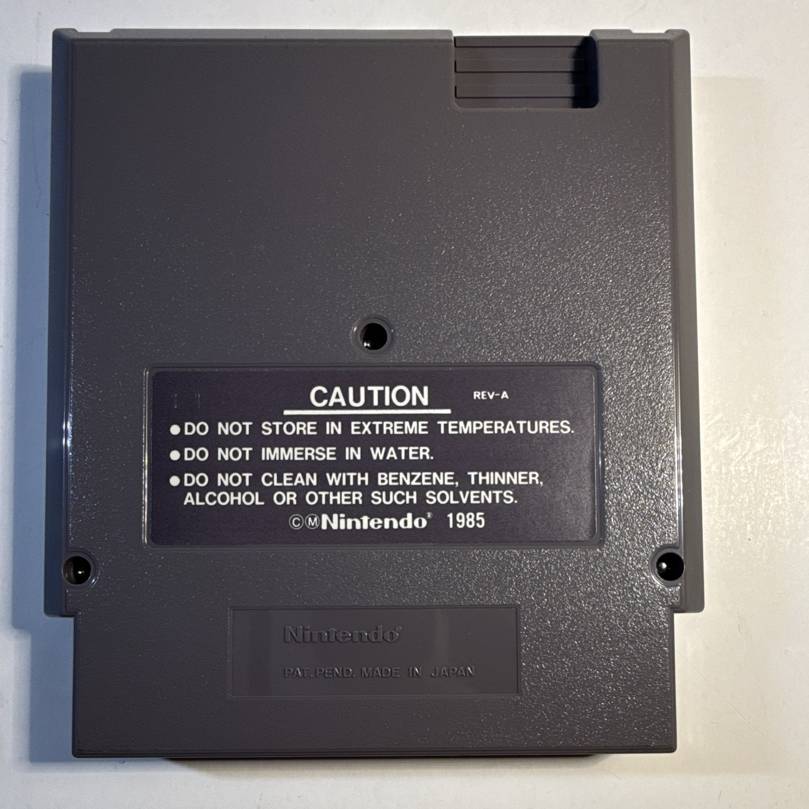 Nintendo Pinball Nintendo Entertainment System NES Pinball NTSC-U/C 1985 Cart