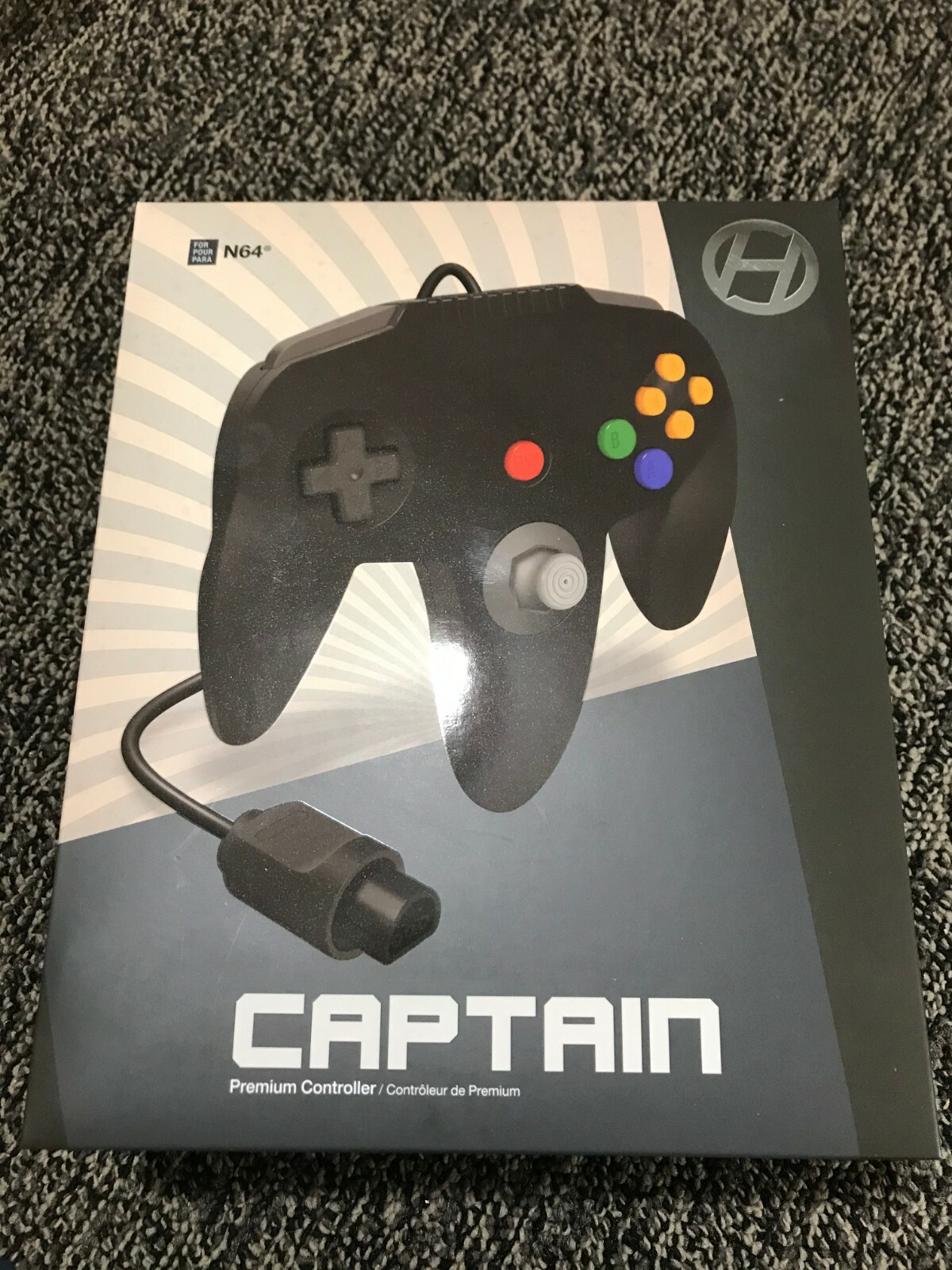 Hyperkin Nintendo 64 Captain Controller for N64 U CHOOSE COLOR BLACK GOLD GRAY