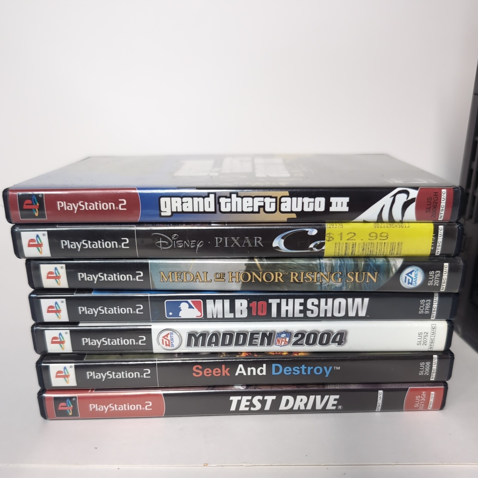 Sony PlayStation 2 PS2 Fat Console – SPCH-50001 – Tested & Working 7 games