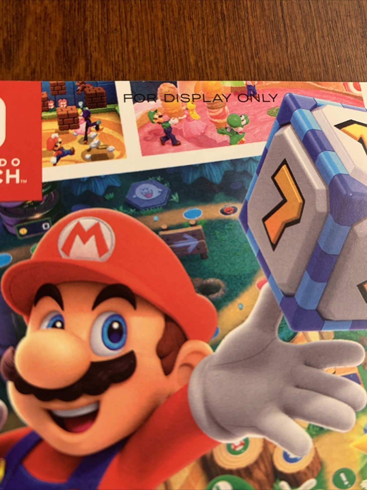 Mario Party Superstars – Nintendo Switch – For Display Only – Authentic – RARE