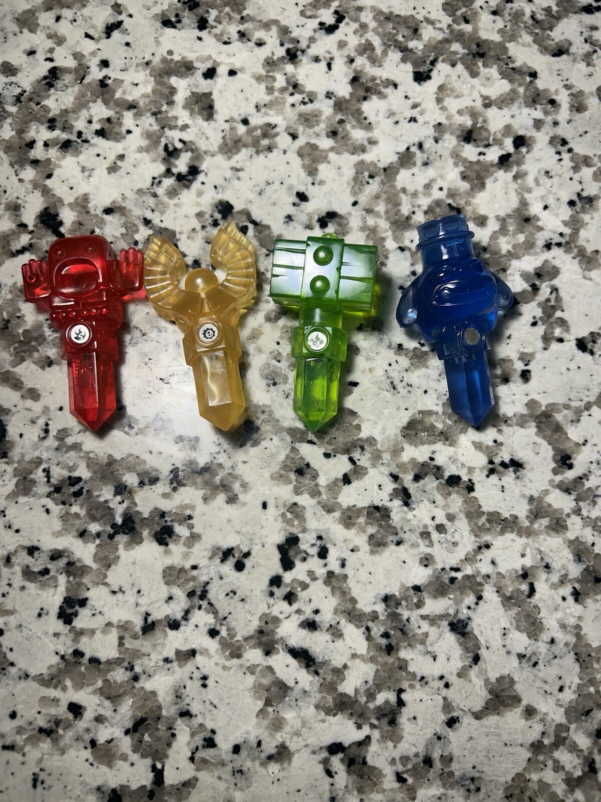 Skylander Trap Team 4 Piece Crystal Set