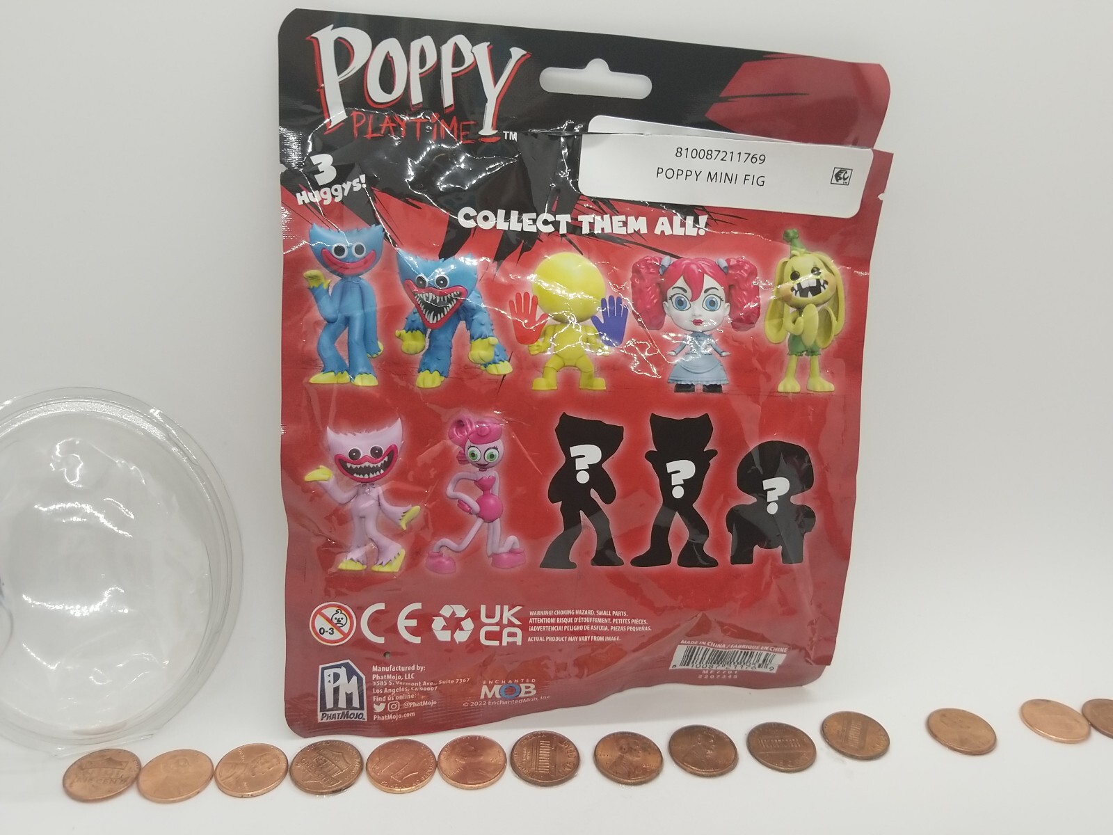 Poppy Playtime & Mommy LongLegs 2 UCC PhatMojo Mystery Minifigs 2.5″ TOY LOT