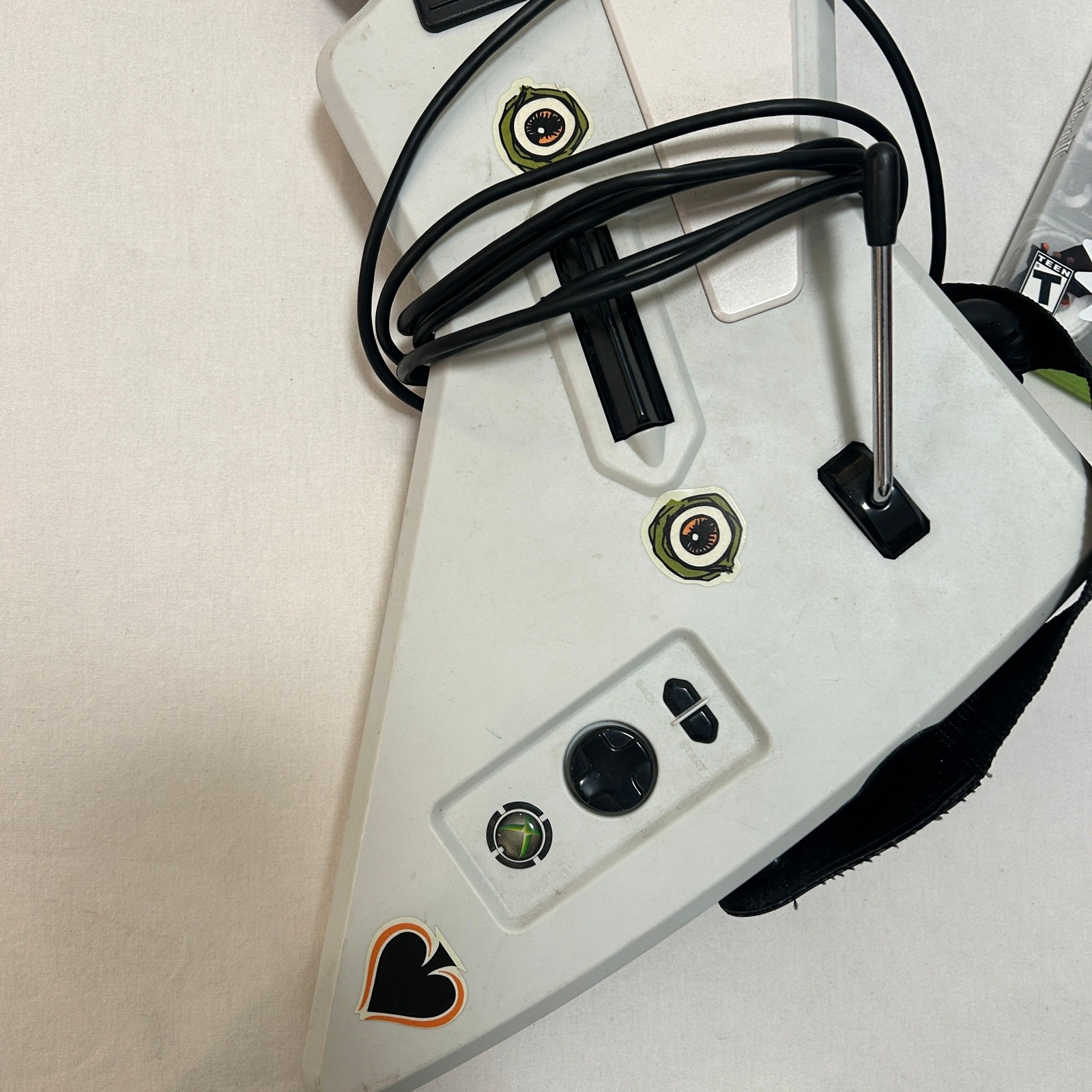 RedOctane Guitar Hero X-Plorer Wired Controller White Black