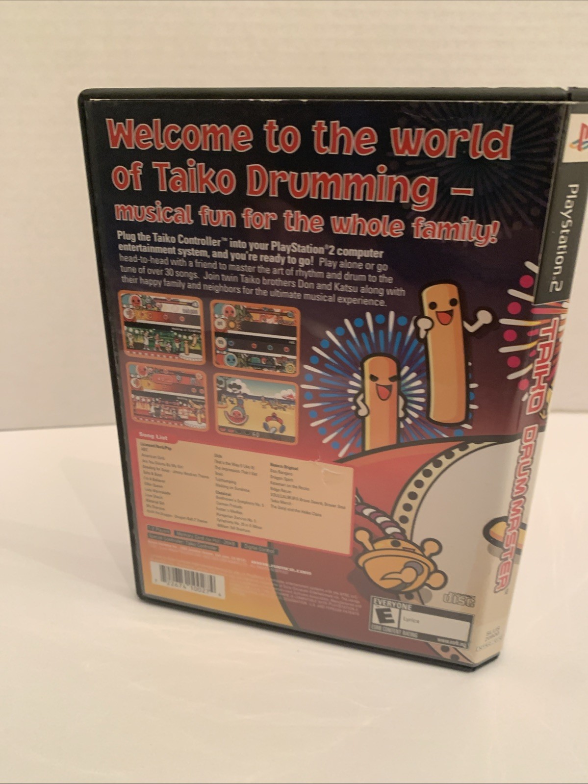 Taiko Drum Master 2004 PlayStation 2 Complete Mint Condition See Pics & Store