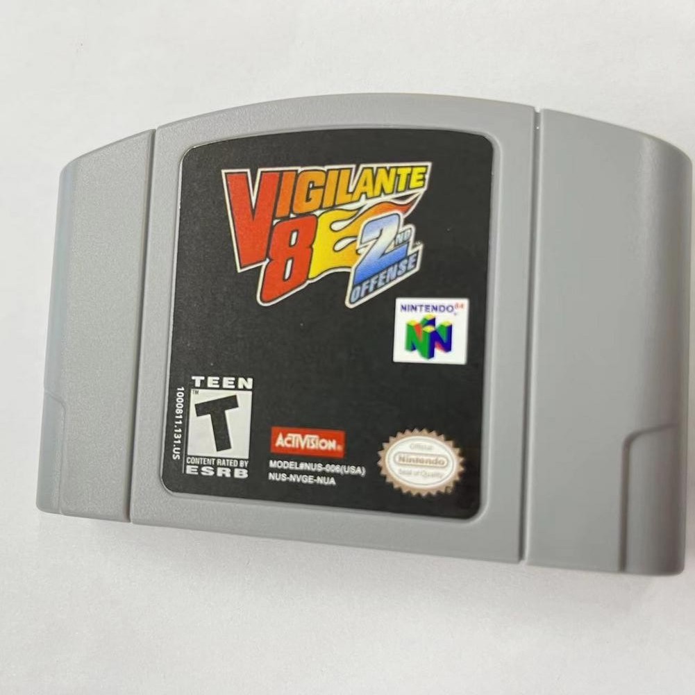 Vigilante 8: 2nd Offense – Nintendo 64 (N64) Mint condition Near mint