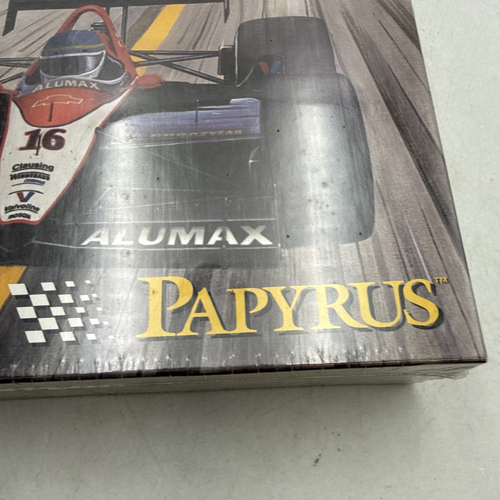 Indy Car Racing PC Game, Papyrus 1993 3.5″ Floppy Disk Big Box BRAND NEW SEALED