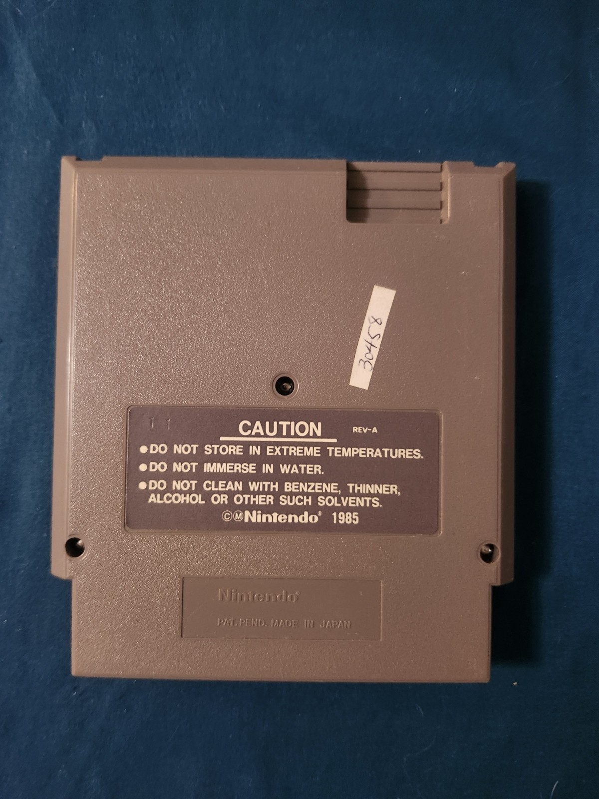 Super Mario Bros./Duck Hunt / World Class Track Meet Video Game For Nintendo NES