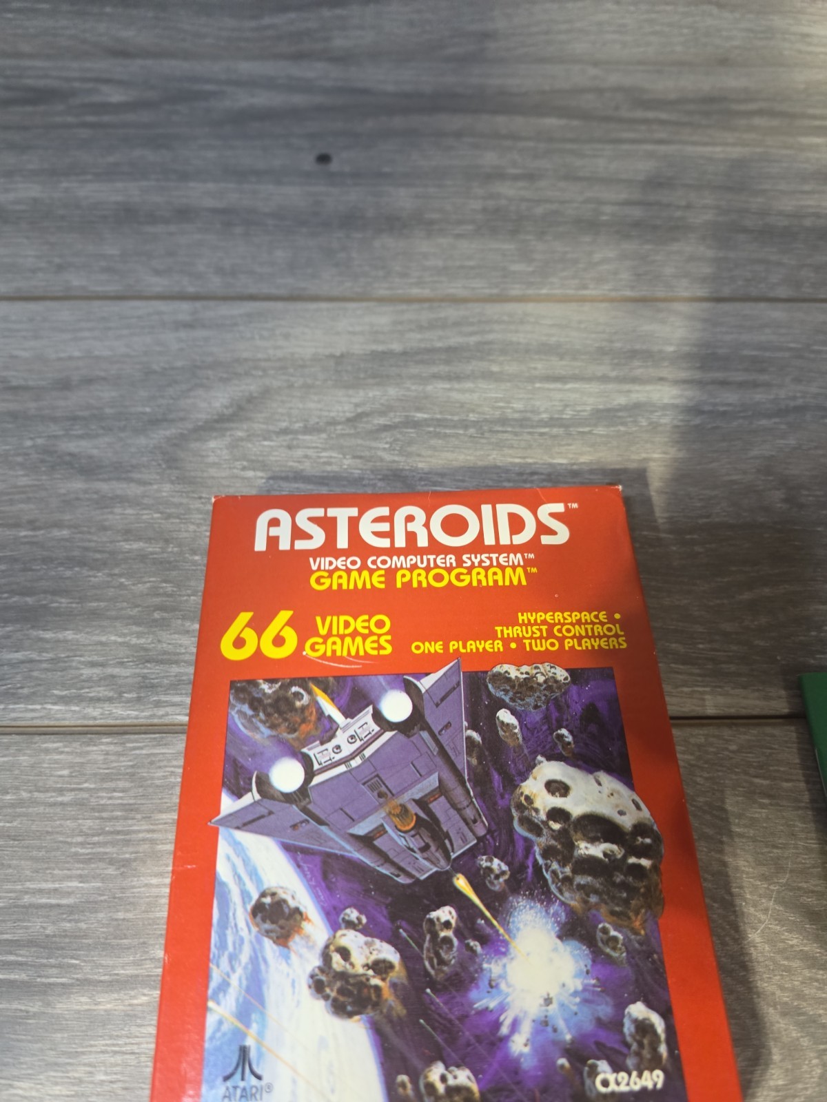 Asteroids (Atari 2600, 1981) w/ Box Manual Tested CIB Complete In Box- [Tested]