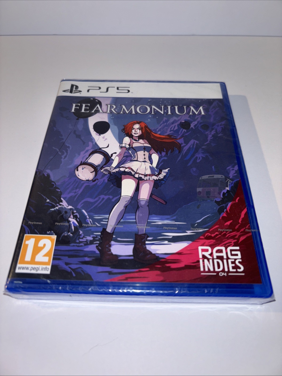 FEARMONIUM PS5 METROIDVANIA CUPHEAD STYLE RED ART GAMES #259 OF 999 BRAND NEW!