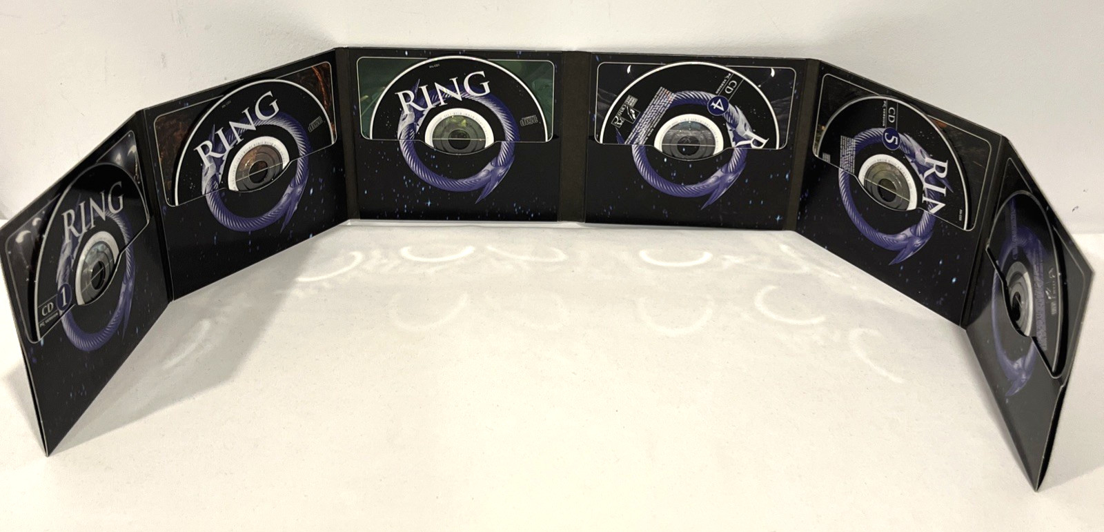 RING THE LEGEND OF THE NIBELUNGEN PC CD-ROM 6-DISC SET 1998 CRYO INTERACTIVE