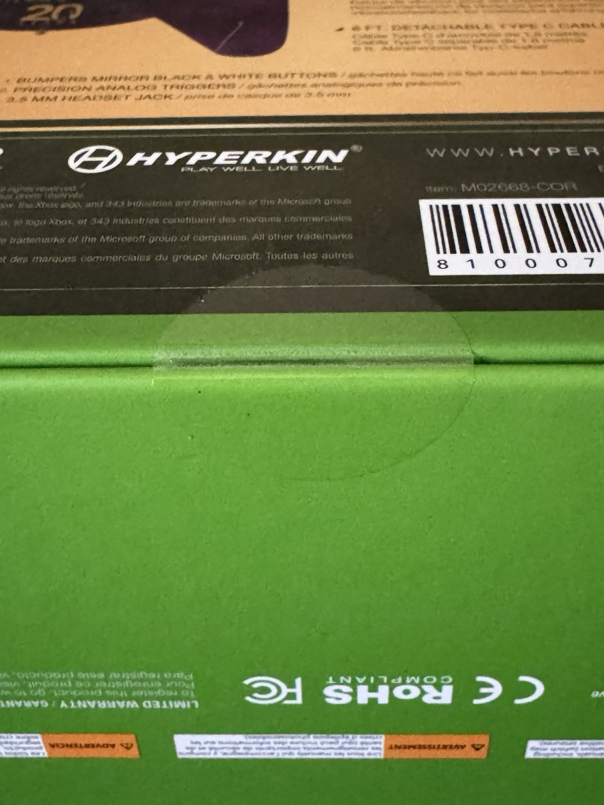 Hyperkin Duke Wired Controller Cortana 20th Anniversary Limited Edition – SEALED