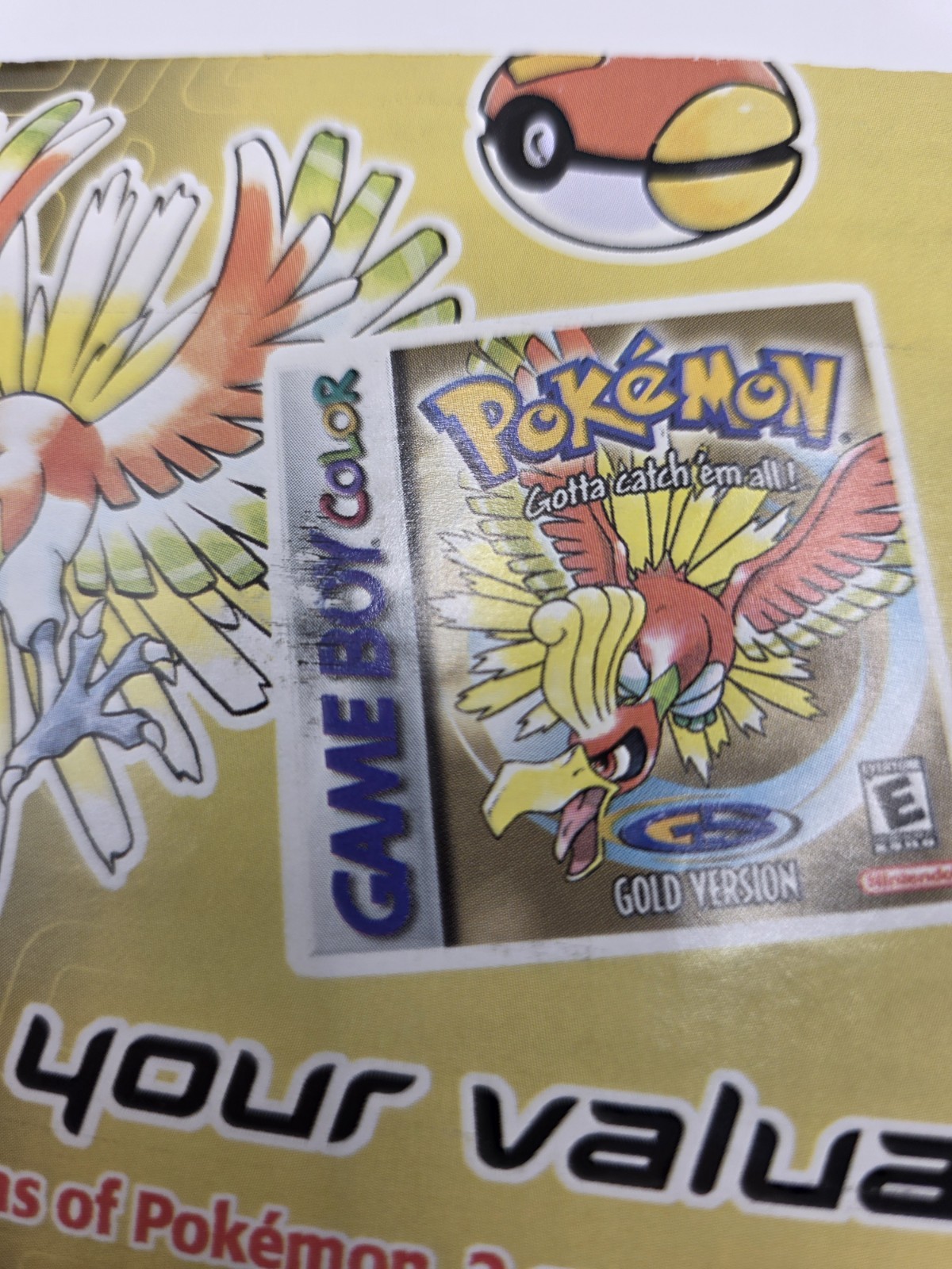 Pokemon Gold Silver Nintendo Power Complete Promo Mailer Packet 2000 Ho-Oh Lugia