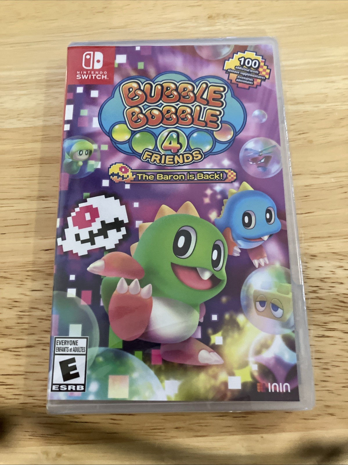 Nintendo Switch Bubble Bobble 4 Friends The Baron Is Back New Sealed ESRB USA