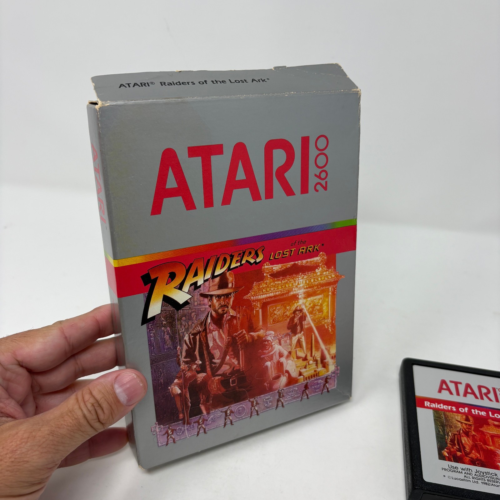 Raiders of the Lost Ark (Atari 2600) CIB Complete in Box with Manual