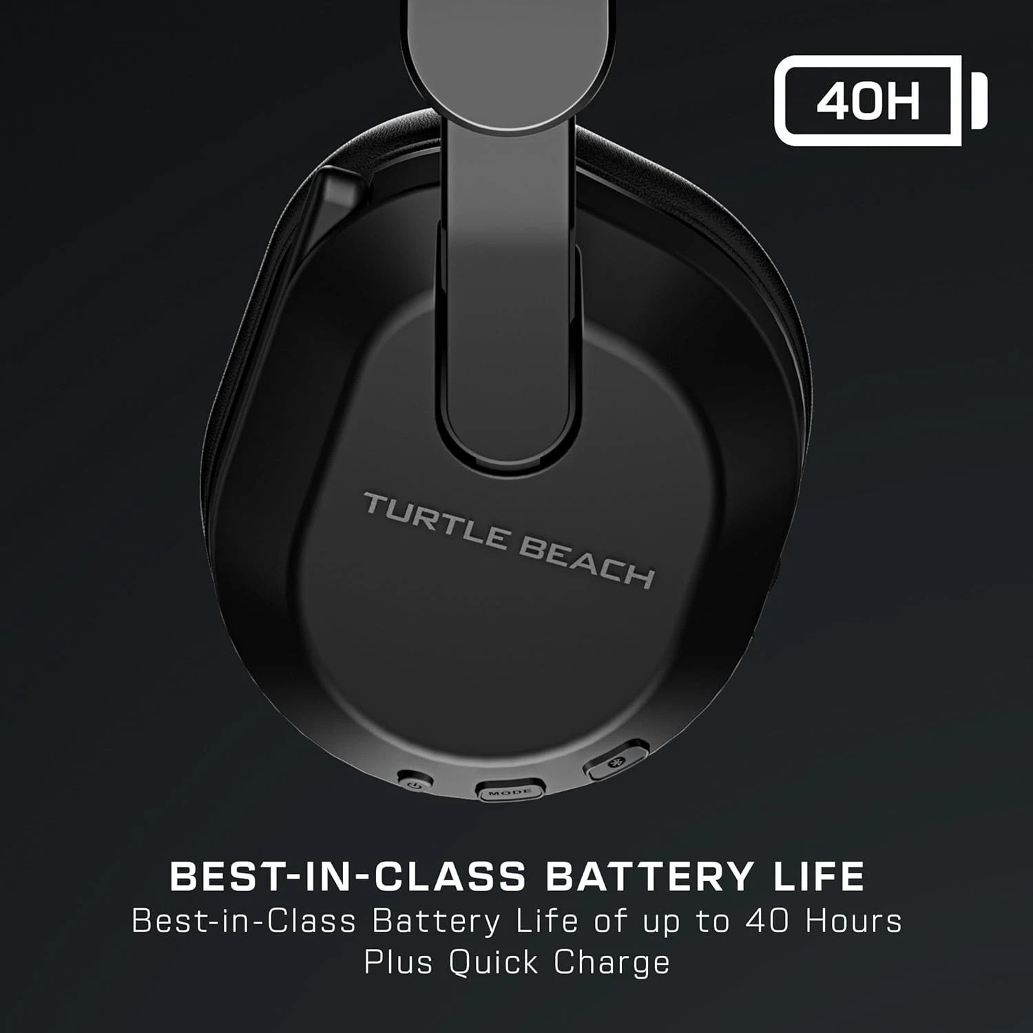 Stealth 500 Gaming Headset: Bluetooth 5.2, 40mm Drivers & Adjustable Fit