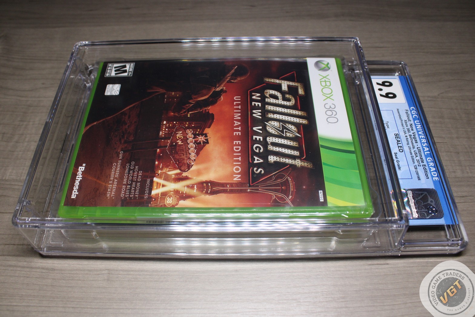 CGC 9.9 A++ – Fallout: New Vegas – Ultimate Edition 1ST PRINT Xbox 360 2012 NEW!