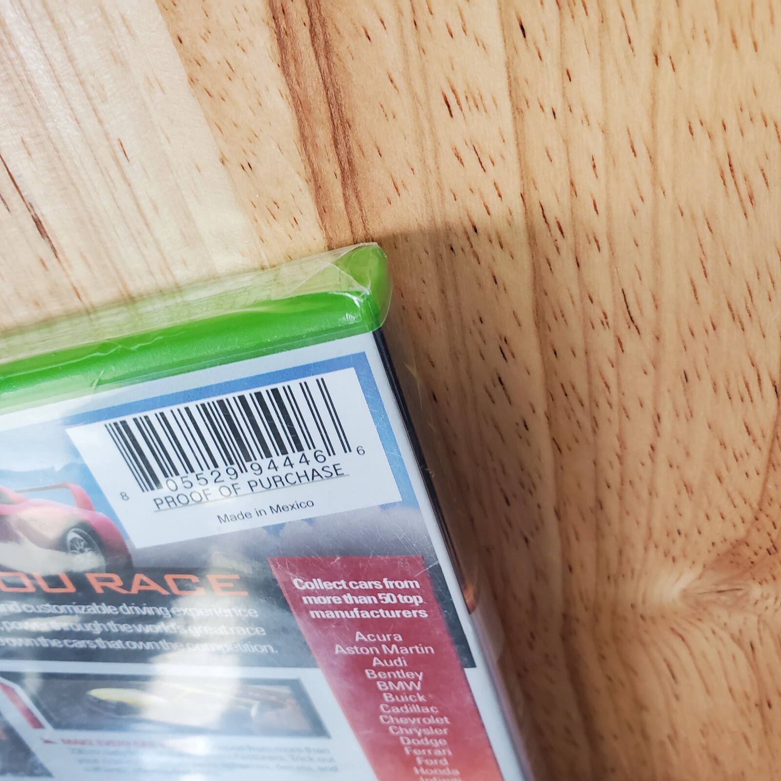 Forza Motorsport (Microsoft Xbox, 2005) BRAND NEW. See Condition notes